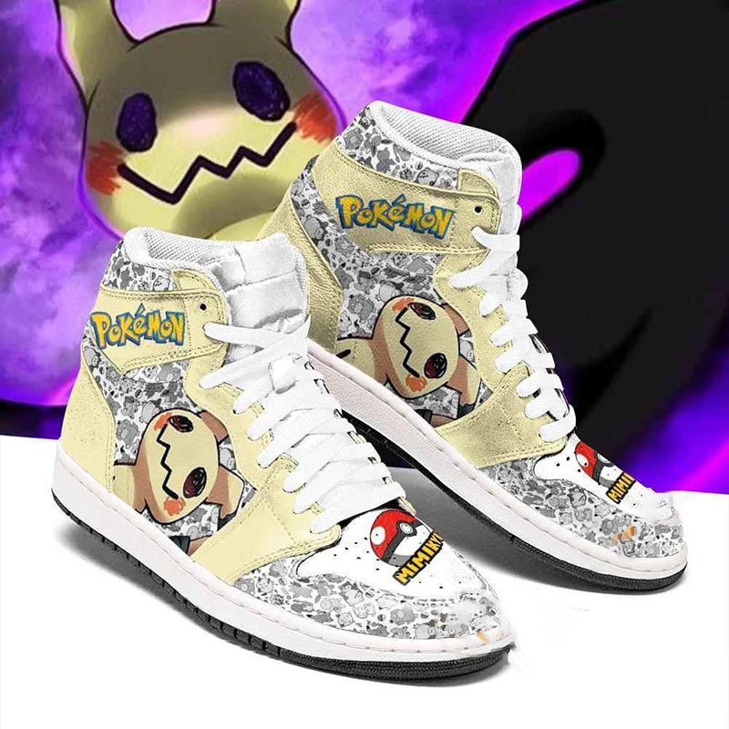 Mimikyu Cute Pokemon Sneakers Air Jordan Shoes