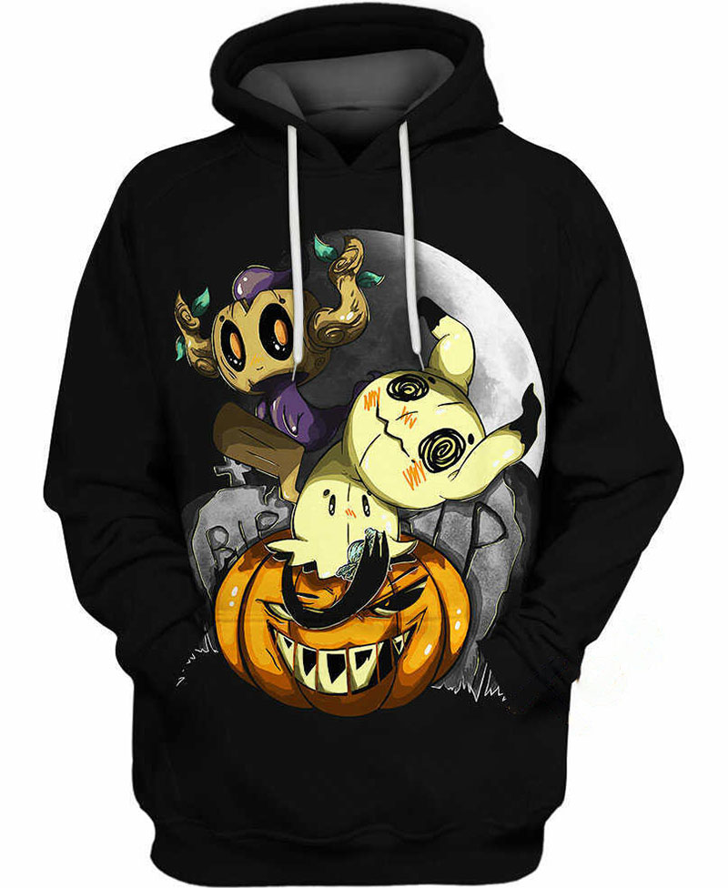 Mimikyu Halloween Hoodie 3D