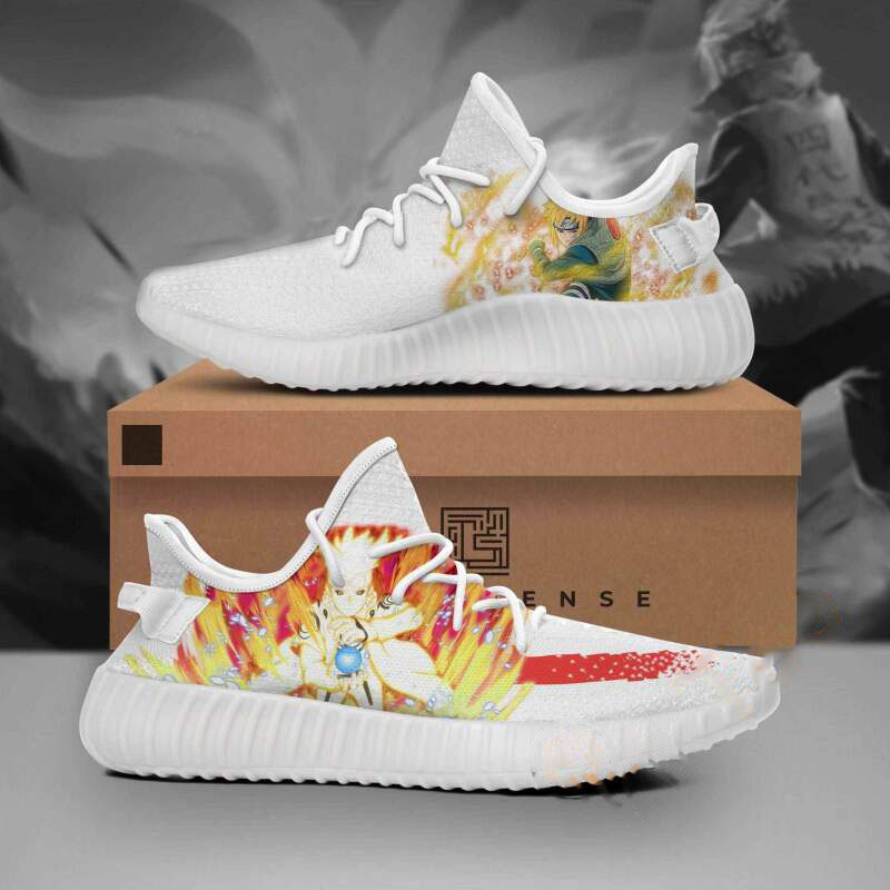 Minato Uzumaki Character Naruto Anime Yeezy Boost