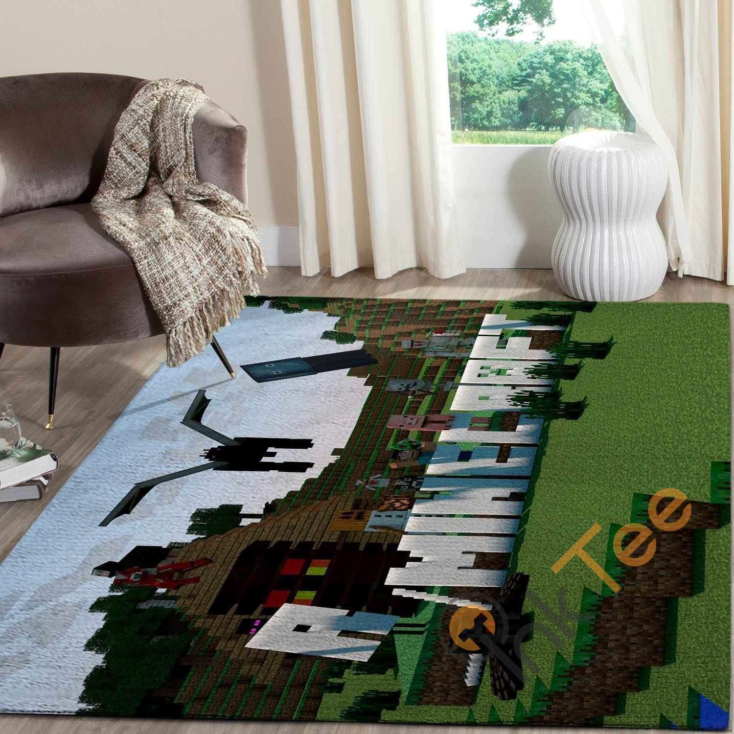 Minecraft Area Rug