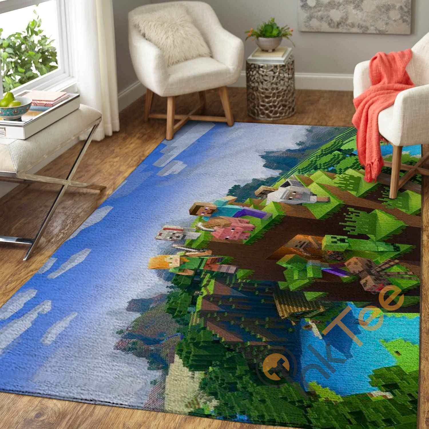 Minecraft Area Rug