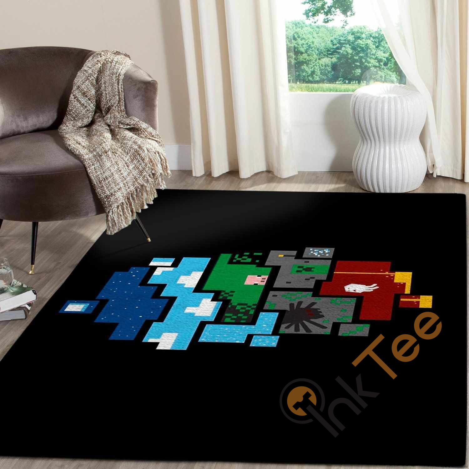 Minecraft Area Rug