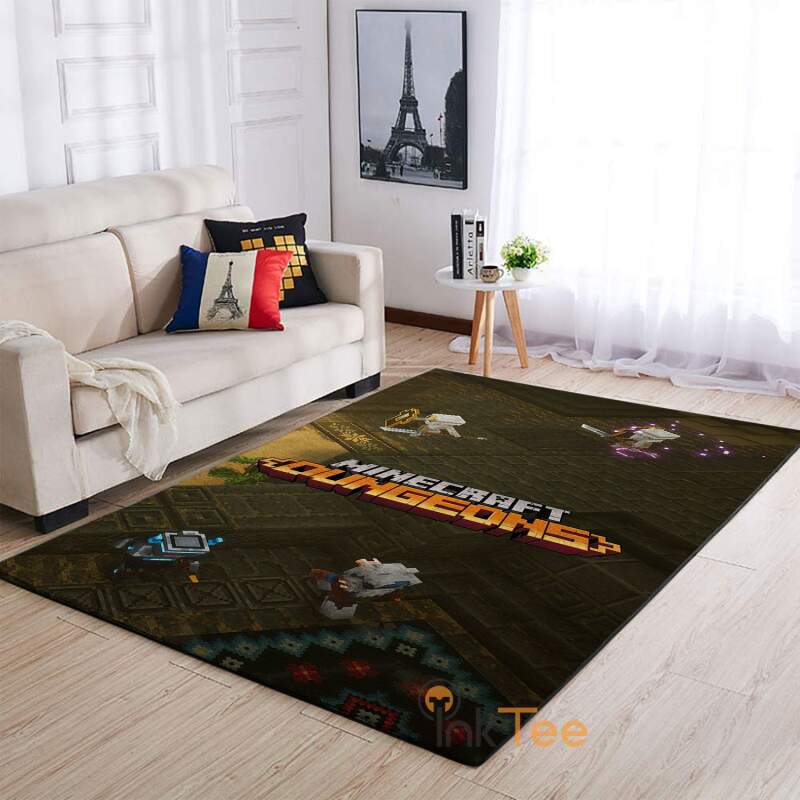 Minecraft Dungeons Area Rug