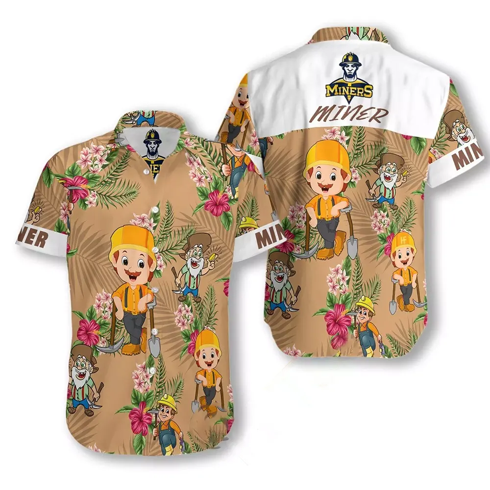 Miner Proud Hawaiian shirts