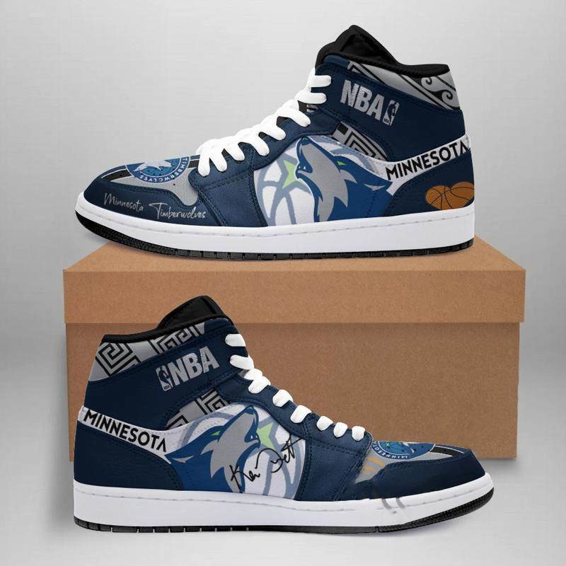 Minnesota Timberwolves Custom Air Jordan Shoes