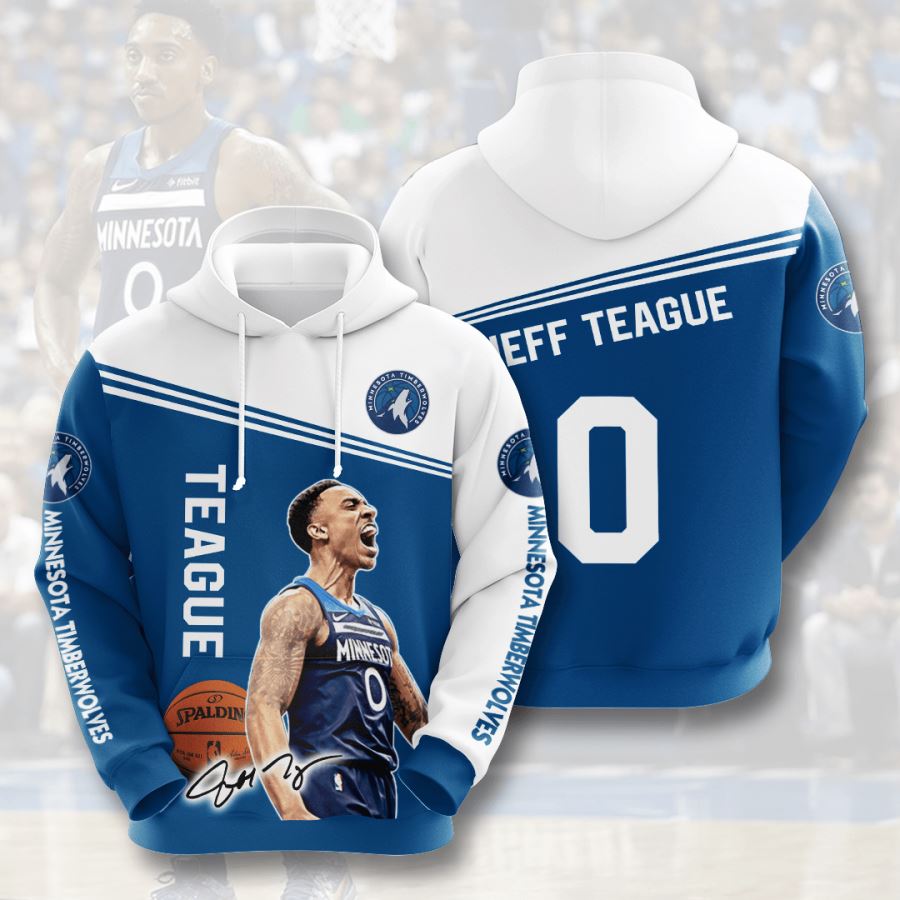 Minnesota Timberwolves Custom Hoodie 3D