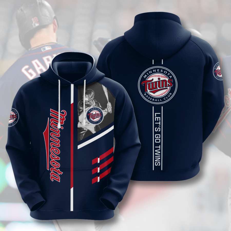 Minnesota Twins Custom Hoodie 3D