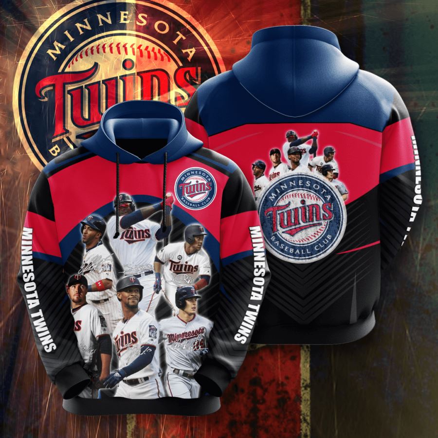 Minnesota Twins Custom Hoodie 3D