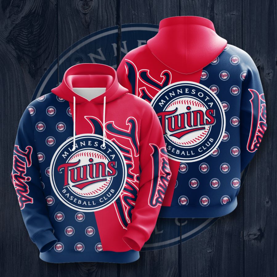 Minnesota Twins Custom Hoodie 3D