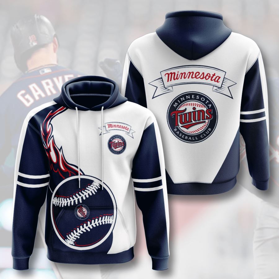 Minnesota Twins Custom Hoodie 3D