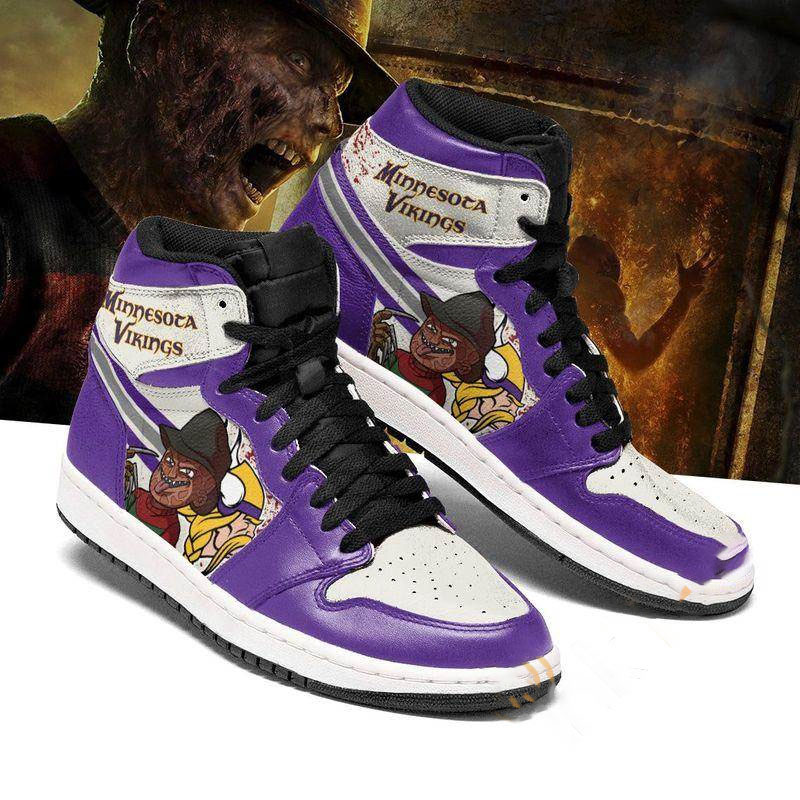 Minnesota Vikings Custom Sneaker Air Jordan Shoes