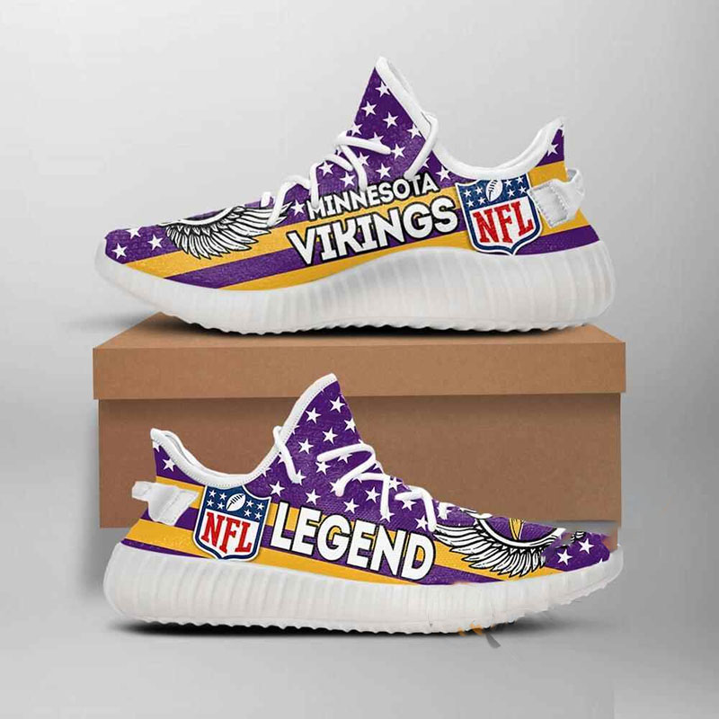 Minnesota Vikings Legend Nfl Yeezy Boost