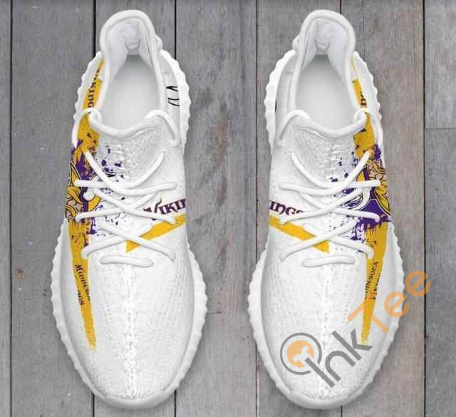 Minnesota Vikings Logo Yeezy Boost