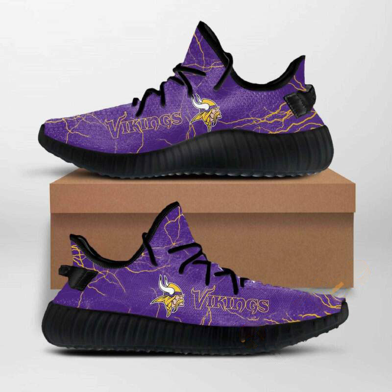 Minnesota Vikings Nfl Custom Yeezy Boost
