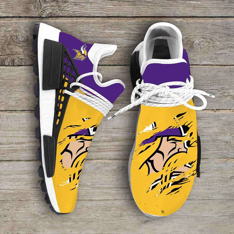 Minnesota Vikings Nfl Sport Teams NMD Human Shoes