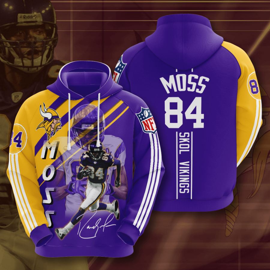 Minnesota Vikings Custom Hoodie 3D