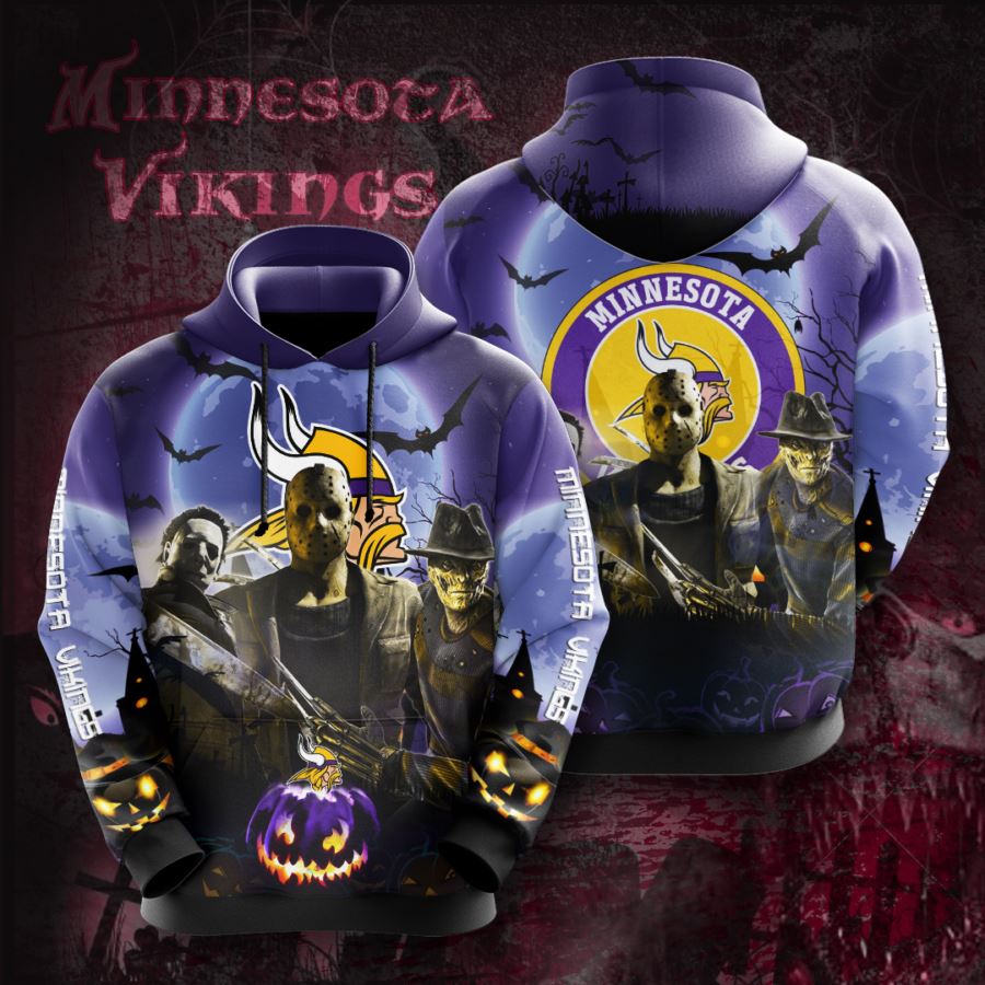 Minnesota Vikings Custom Hoodie 3D
