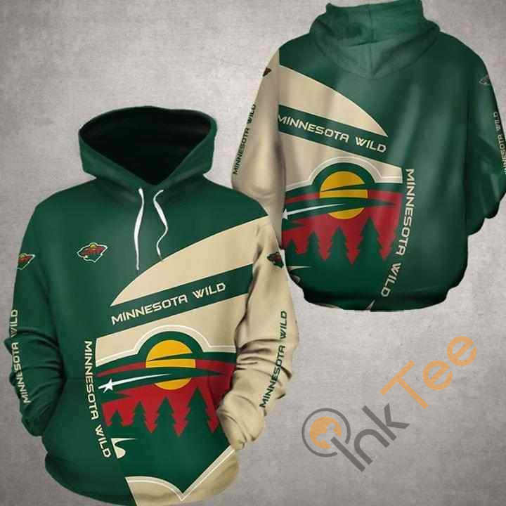 Minnesota Wild Nhl For Wild Fan Hoodie 3d
