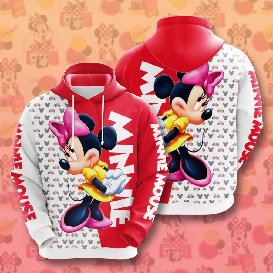 Minnie Mouse Custom Hoodie 3D