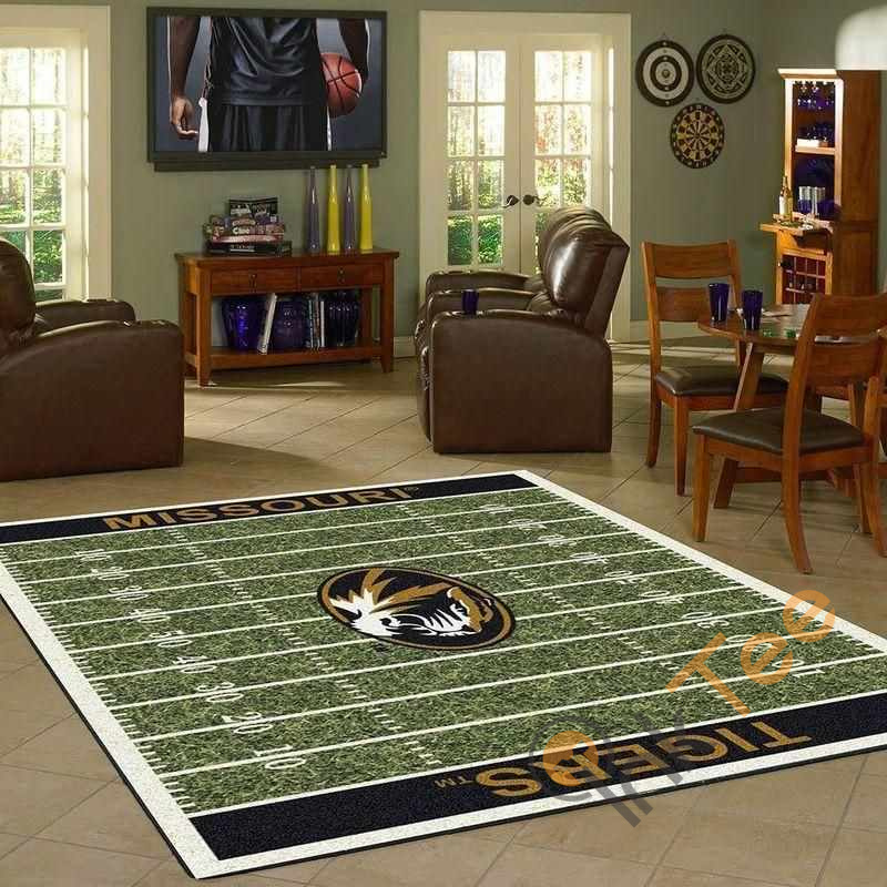 Missouri Tigers Home Field Area Rug