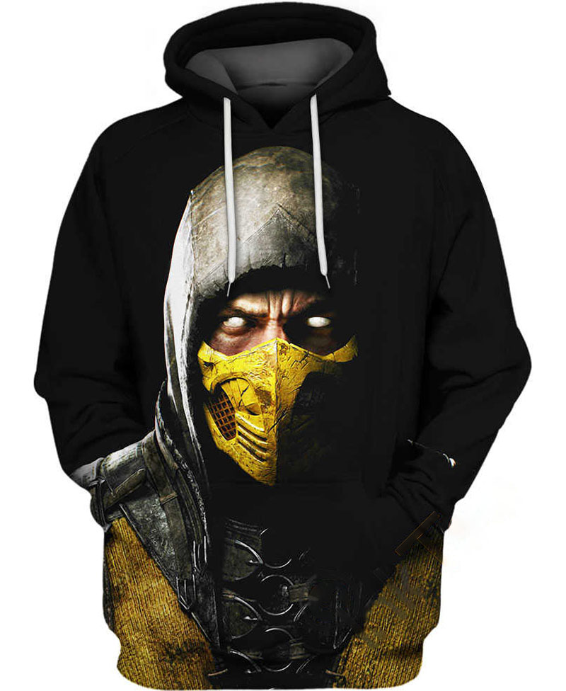 Mk Scorpion Hoodie 3D