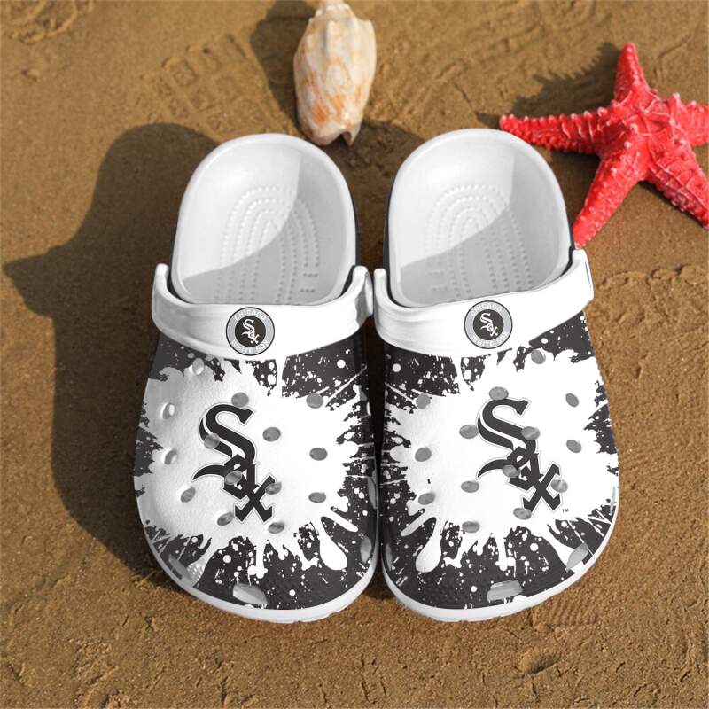 Mlb Chicago White Sox Crocs Clog Shoes