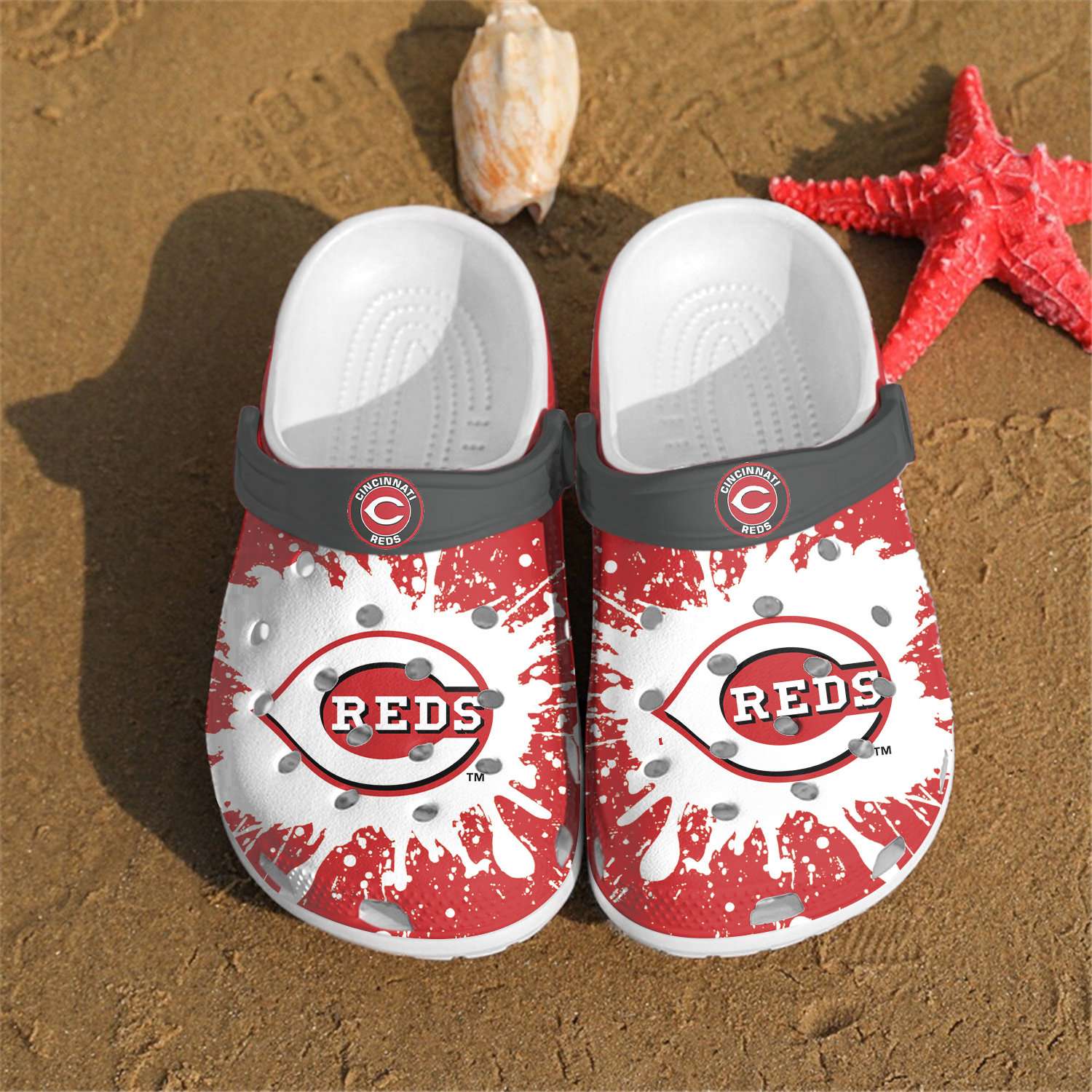 Mlb Cincinati Reds Crocs Clog Shoes
