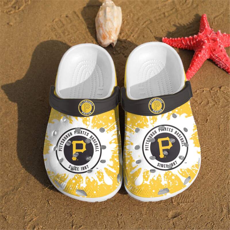 Mlb Pittsburgh Pirates Crocs Clog Shoes