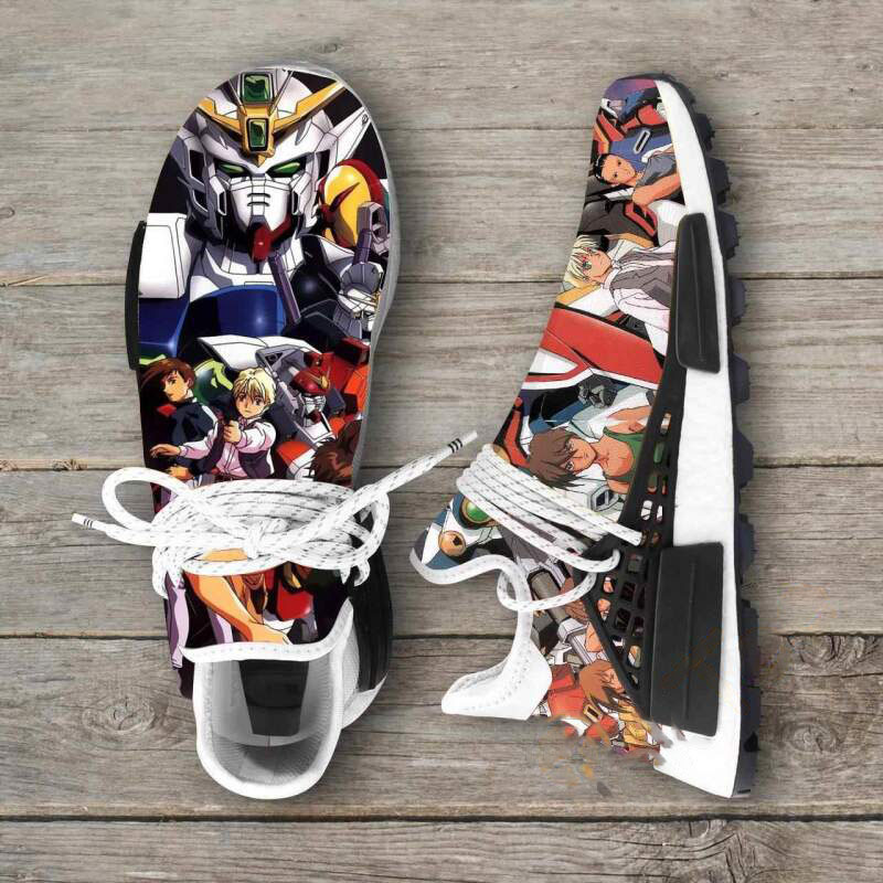 Mobile Suit Gundam Wing Animation Anime Movies Manga Series NMD Human Shoes