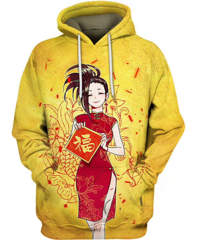 Momo Yaoyorozu Hoodie 3D