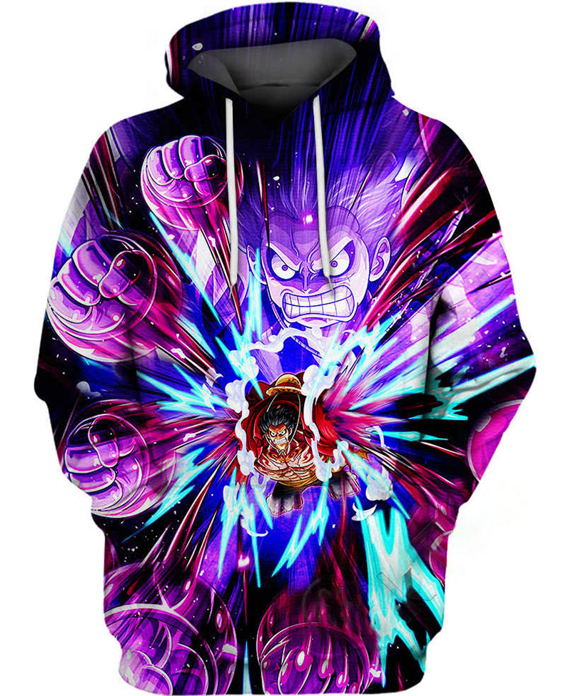 Monkey D. Luffy A Rubber Band Hoodie 3D