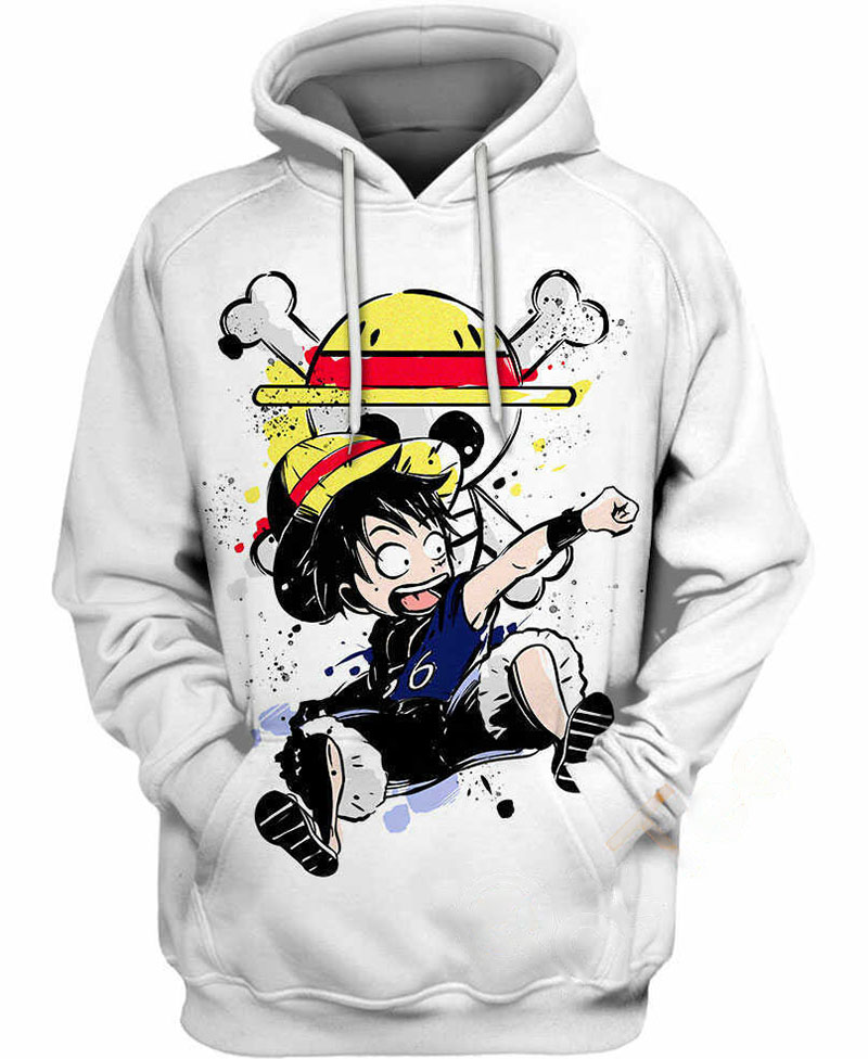 Monkey D. Luffy Hoodie 3D