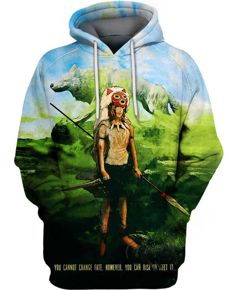 Mononoke Nature Hoodie 3D