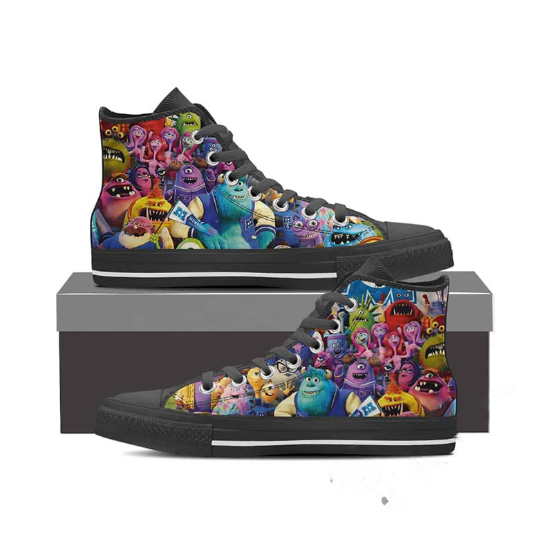 Monster Inc Christopher Robin High Top Shoes