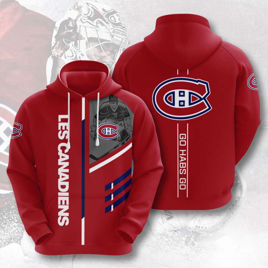Montreal Canadiens Custom Hoodie 3D