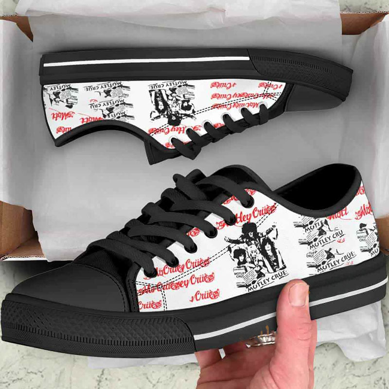Motley Crue Low Top Shoes