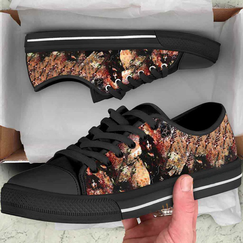 Motley Crue Low Top Shoes