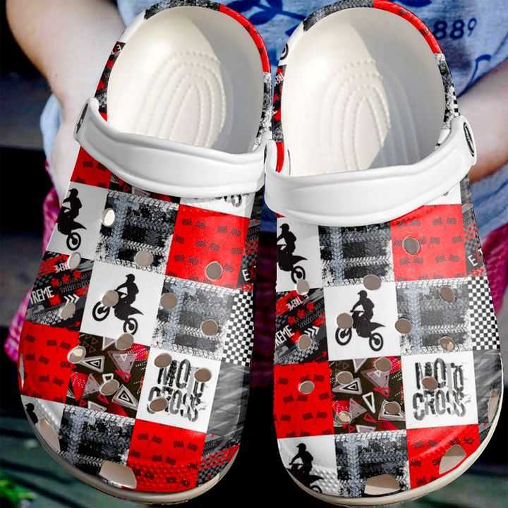 Motorcross Extreme Crocs Clog Shoes