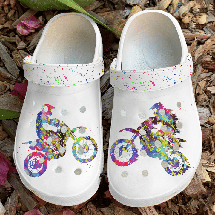 Motorcross Lover Crocs Clog Shoes