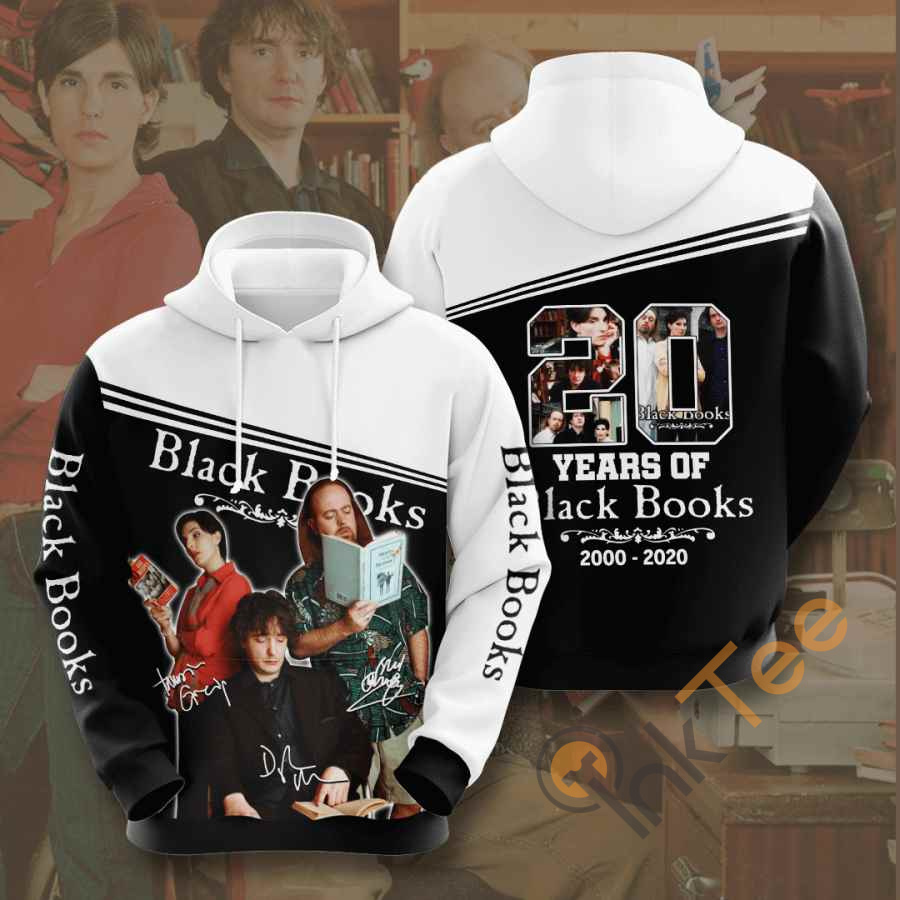 Movie Black Books Usa Hoodie 3D