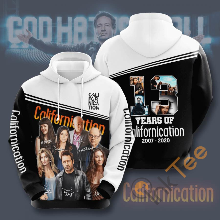 Movie Californication Usa Hoodie 3D