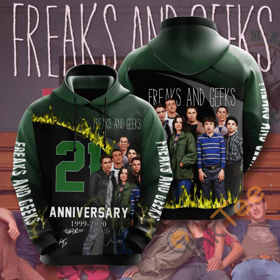 Movie Freaks And Geeks Usa Hoodie 3D