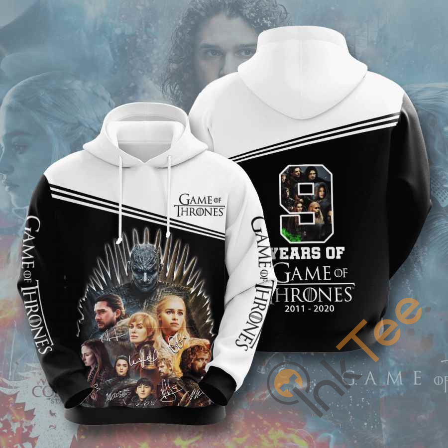 Movie Game Of Thrones Usa Hoodie 3D