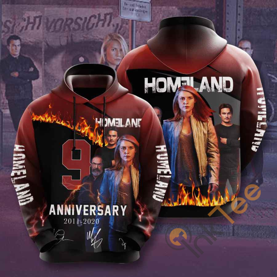 Movie Homeland Usa Hoodie 3D
