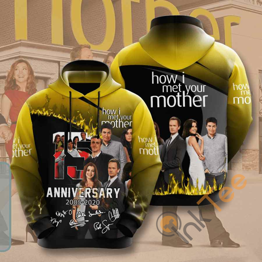 Movie How I Met Your Mother Usa Hoodie 3D