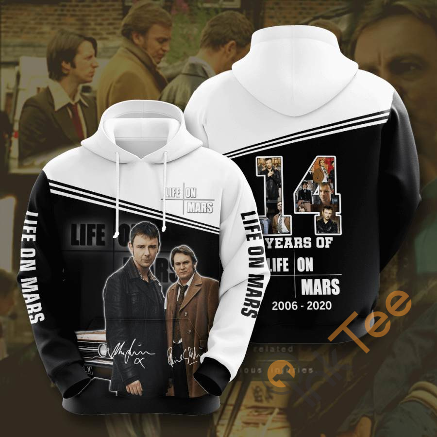 Movie Life On Mars Usa Hoodie 3D