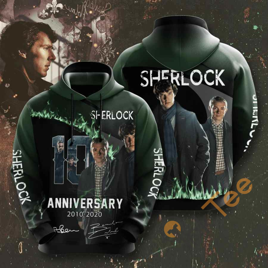 Movie Sherlock Usa Hoodie 3D