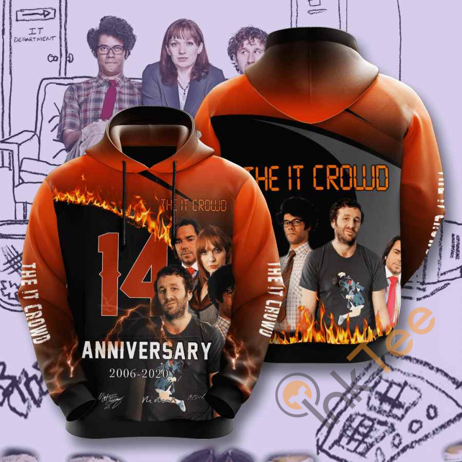 Movie The It Crowd Usa Hoodie 3D