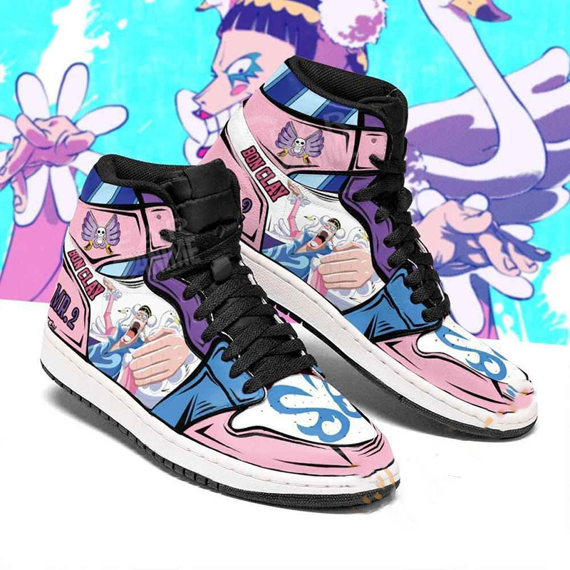 Mr Bon Clay One Piece Sneakers Anime Air Jordan Shoes