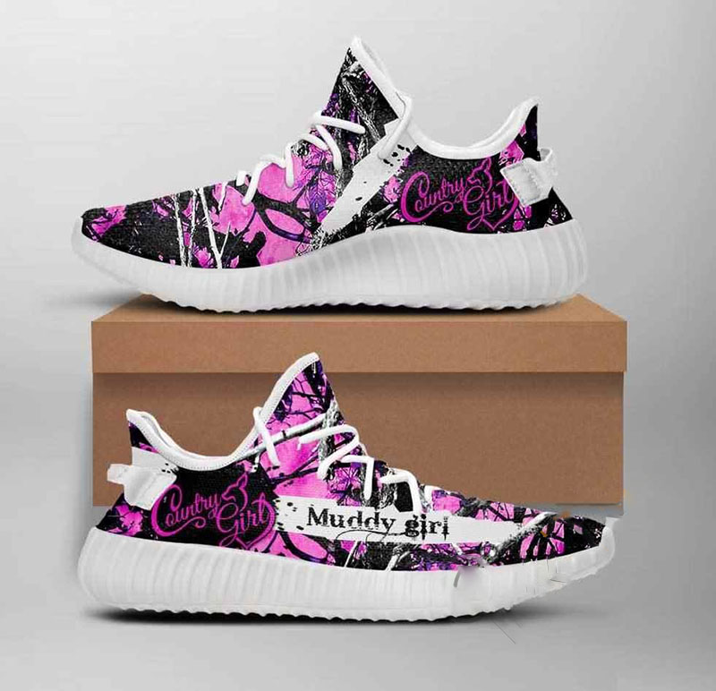 Muddy Girl Yeezy Boost